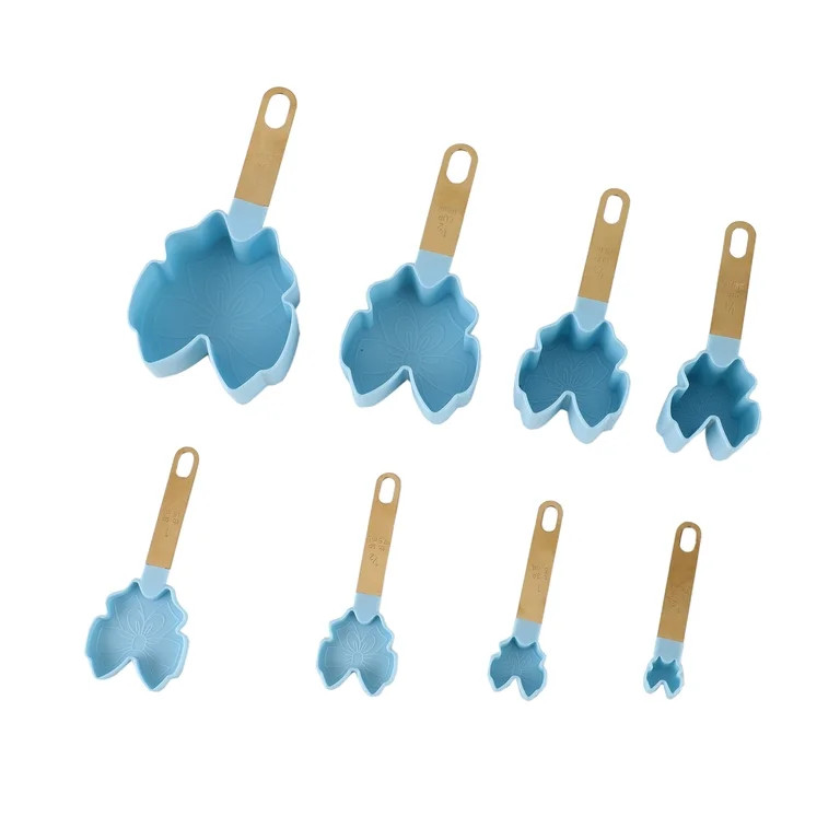 CWC 8 PIECE MEASURING SPOONS & CUPS SET BLU | Walmart (US)