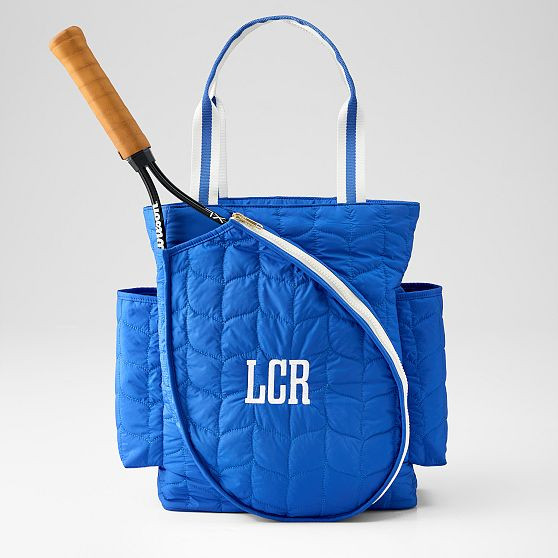 Lightweight Puffer Tennis Tote | Mark and Graham