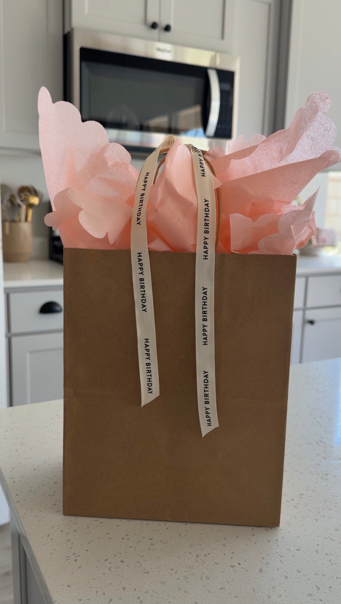 This birthday ribbon makes every gift cuter!