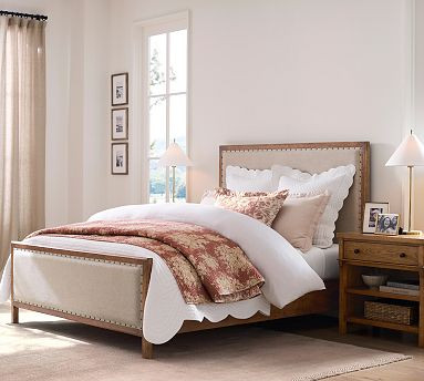 Toulouse Upholstered Bed | Pottery Barn (US)