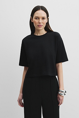 Australian Cotton Cropped T-Shirt | Country Road