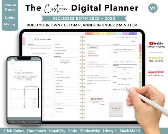 Digital Planner Goodnotes Planner Ipad Planner Notability | Etsy | Etsy (US)