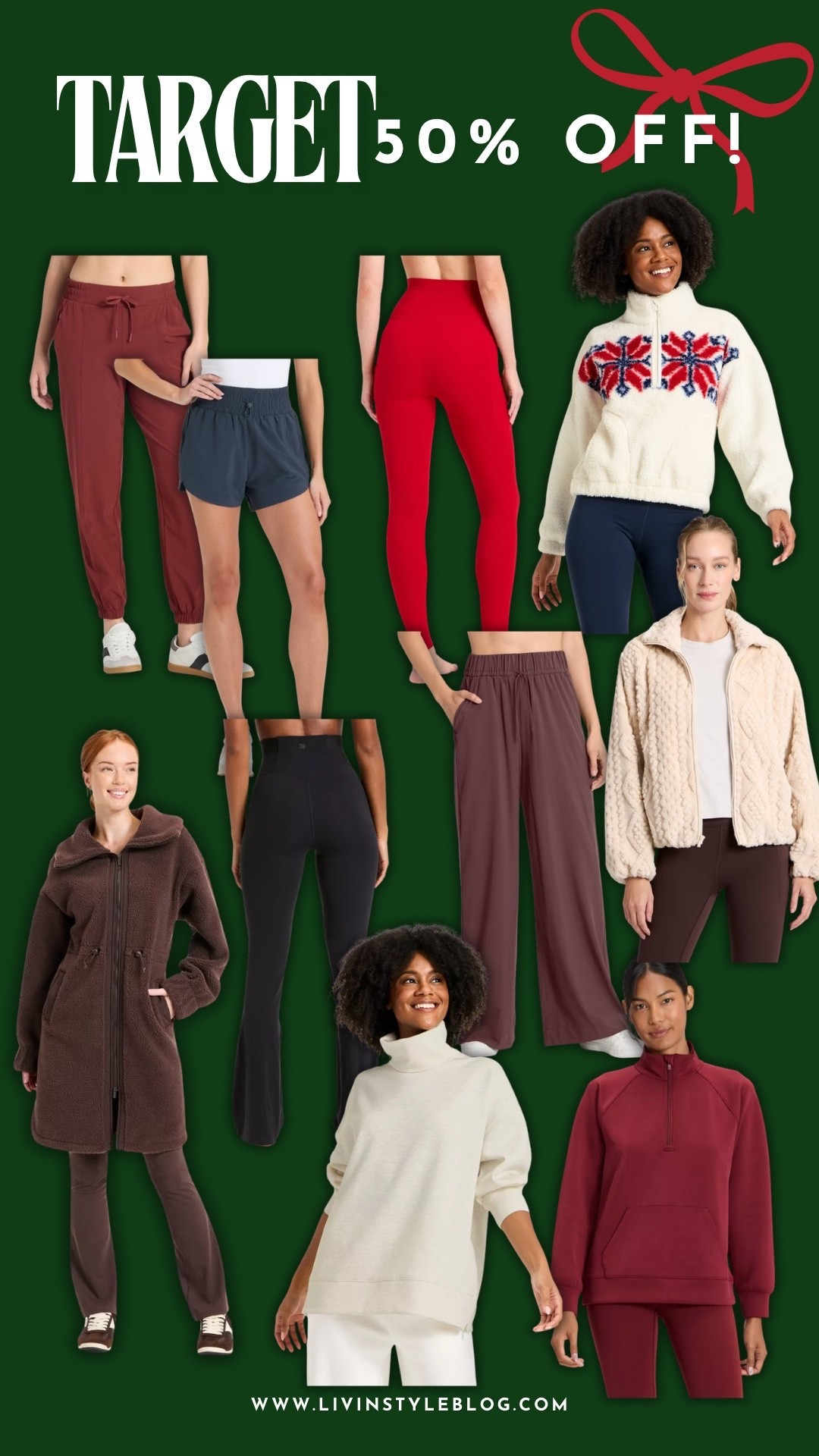 Target 50% off activewear and athleisure!

#LTKHoliday #LTKCyberWeek #LTKGiftGuide