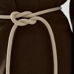 Soft Eco-leather Rope Belt: Minimalist Wrap Waist Tie (2m Length) - Etsy | Etsy (Global)