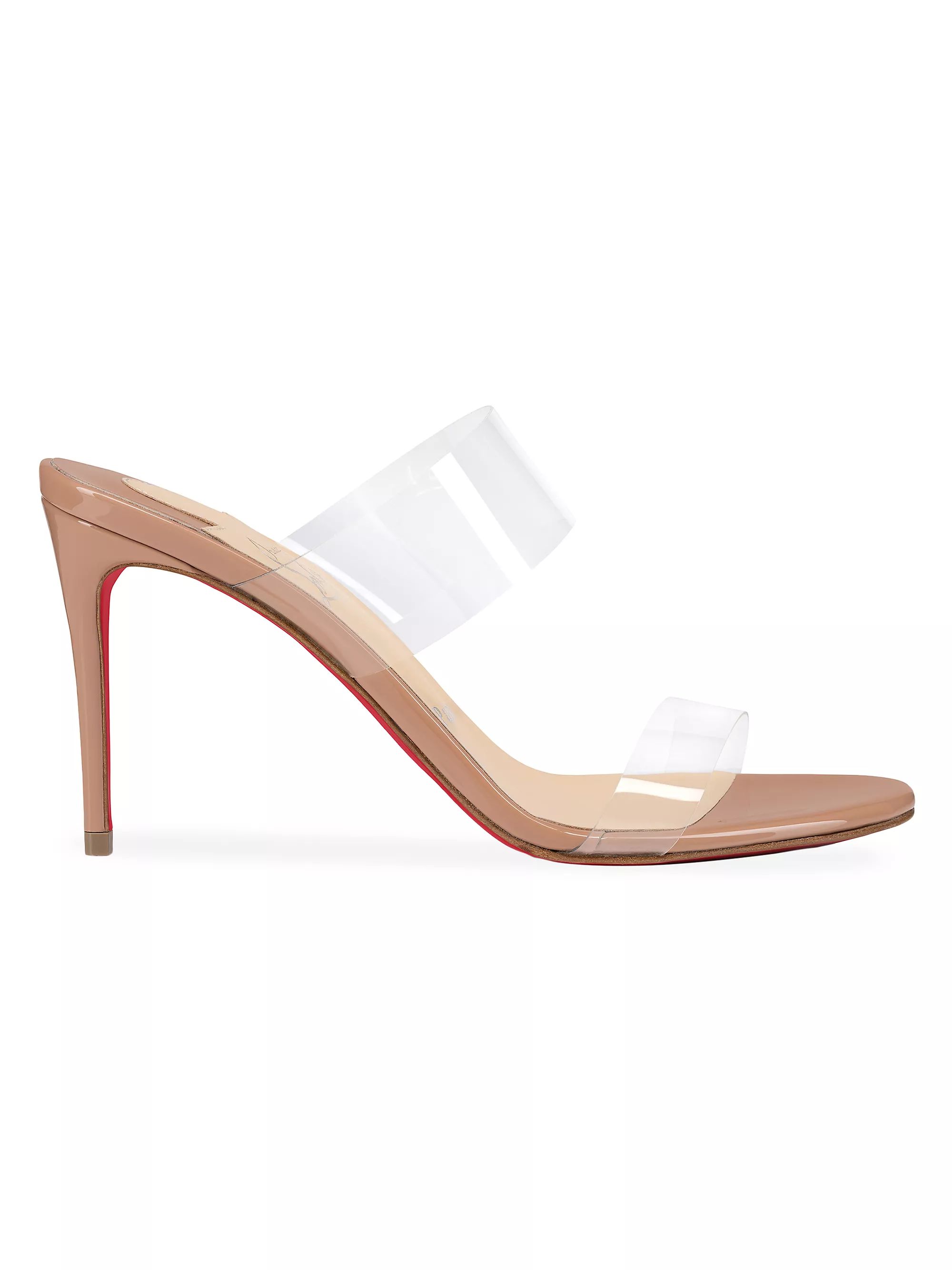 Just Nothing 85MM Patent Leather Mules | Saks Fifth Avenue