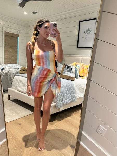 loving this colorful one piece + matching sarong from @dillards! one of my fav suits from our trip! Also comes in a bikini version! 

beach vacation, vacation outfits, swimsuits, summer outfits 

#LTKSwim #LTKFindsUnder100 #LTKStyleTip