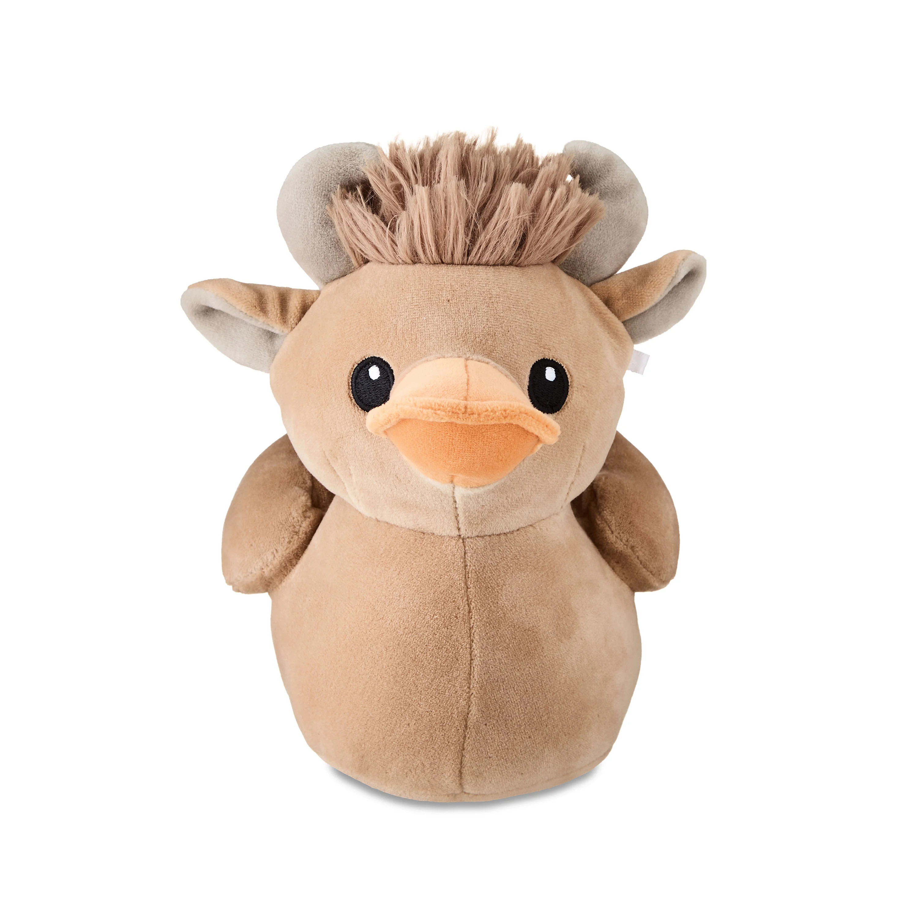 Easter Brown Cow Duck Plush with Horns, 7 in, by Way To Celebrate | Walmart (US)