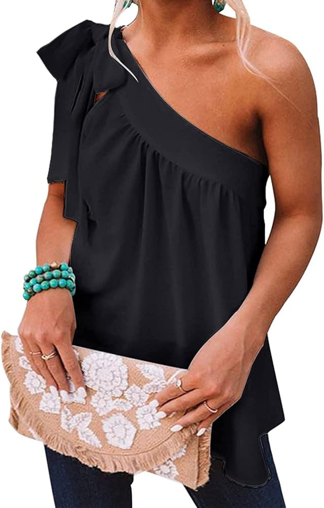 One Shoulder Top  | Amazon (US)