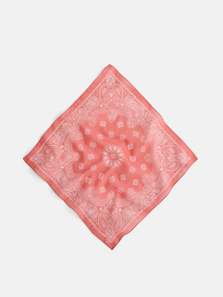 Two Tone Bandana in Cotton | Alex Mill