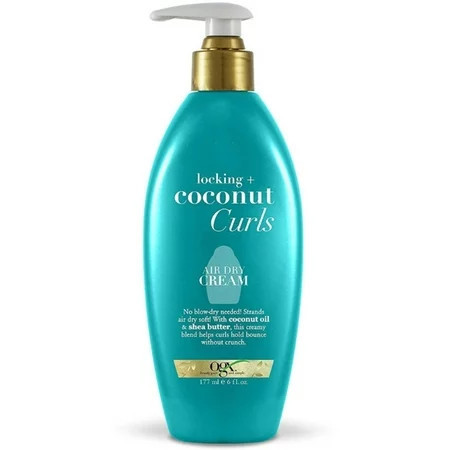OGX Locking+Coconut Curls Air Dry Cream 6 oz (Pack of 2) | Walmart (US)