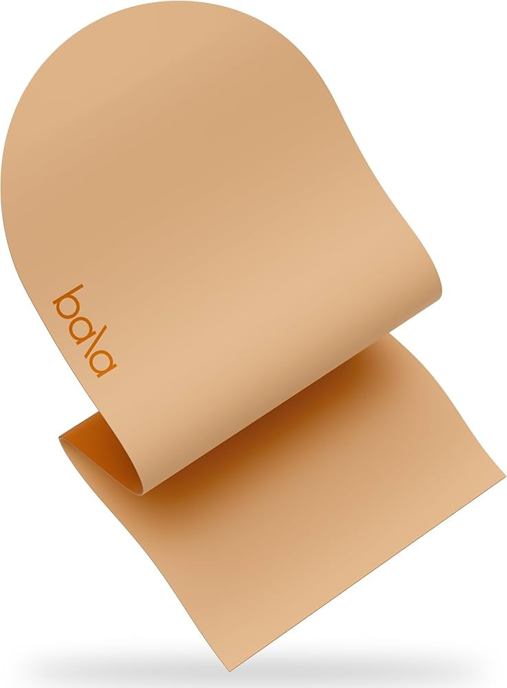 Bala Yoga Mat for Home Gym, 5mm (Sand) - Non Slip Exercise Mat for Home Workout, Stretching, Pila... | Amazon (US)