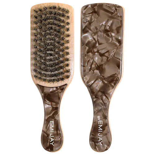 Mini Boar Bristle Smoothing Hair Brush in Toasted Sugar | Sephora (US)