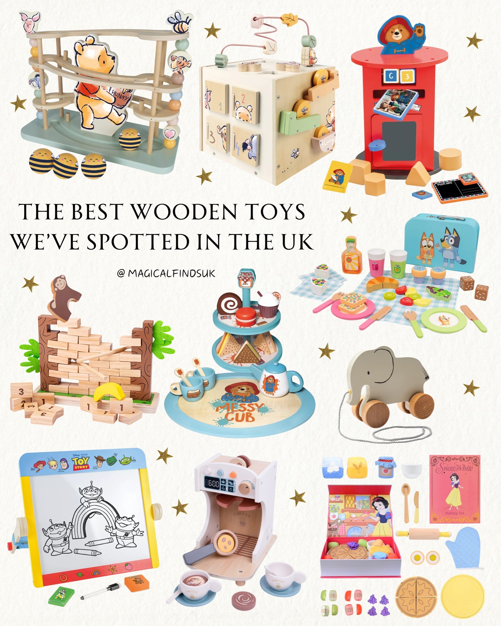 The best wooden toys we’ve spotted in the UK recently! 🧸💛✨