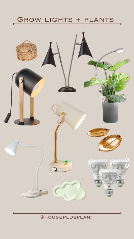 grow big, happy plants and increase your useable light with these table lamps & grow lights 💡 #walmarthome #amazonhome #sansi

#LTKfindsunder50 #LTKhome #LTKstyletip