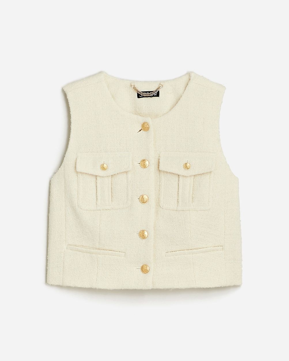 Tweed vest | J.Crew US