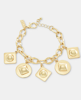 Geometric Charm Bracelet, Macy's Exclusive | Macy's