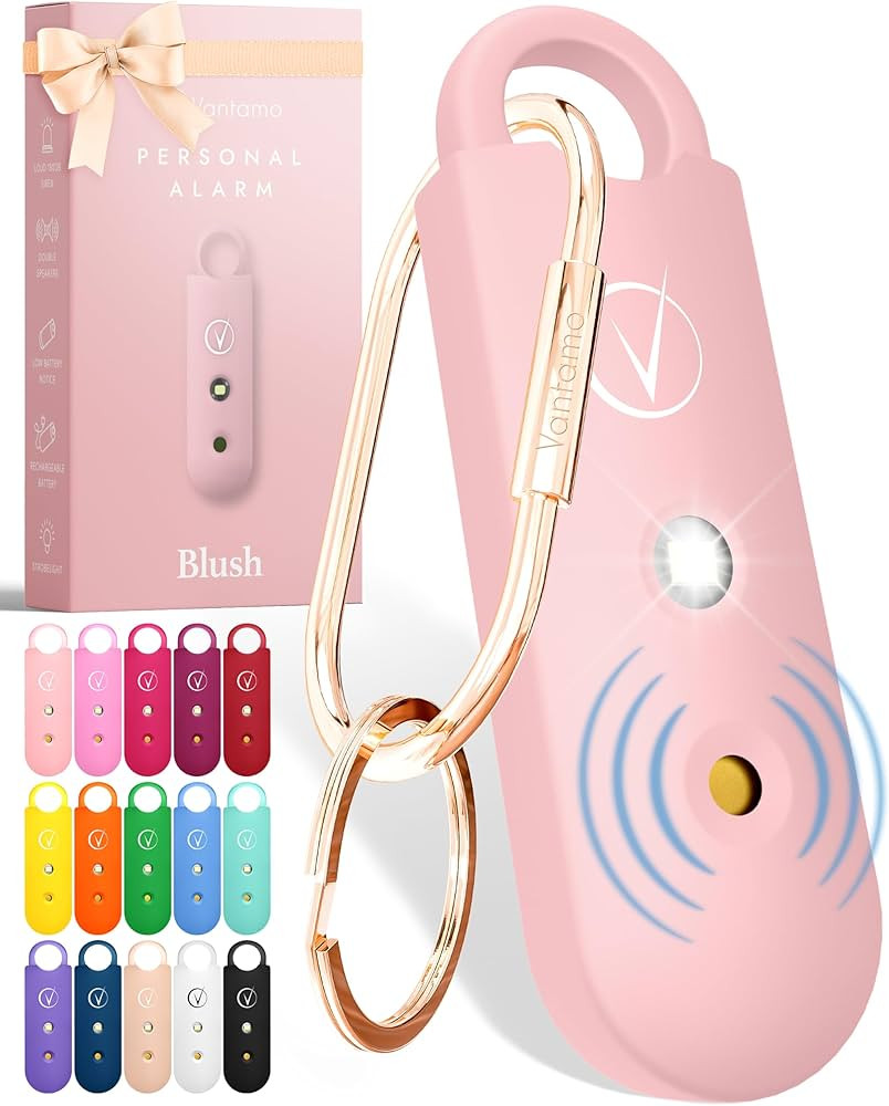 Vantamo Personal Alarm for Women - Extra Loud Double Speakers, First with Low Battery Notice with... | Amazon (US)