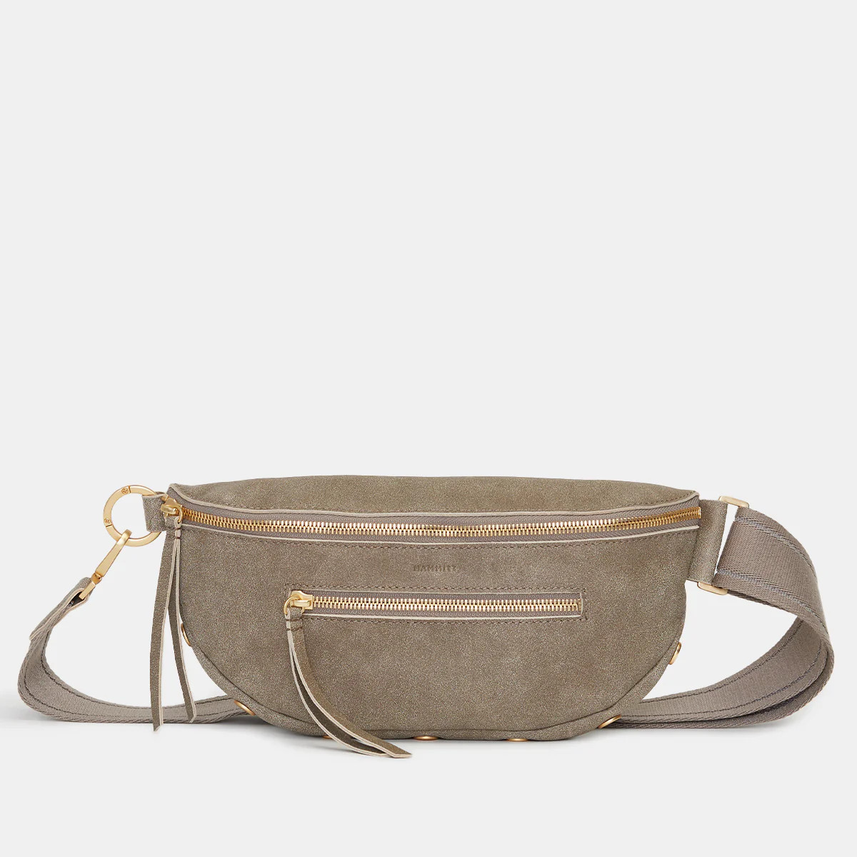 Charles Crossbody | Pewter/Brushed Gold 840220512828 | Hammitt (US)