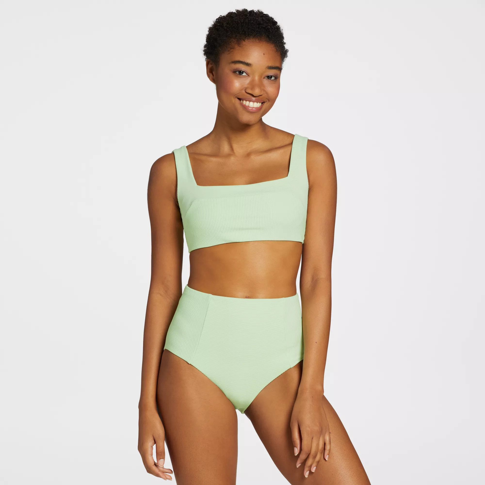 CALIA Women's Seamed Square Neck Top, XL, Pistachio Green | Dick's Sporting Goods