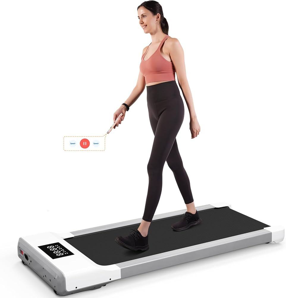 Walking Pad, Office Treadmill Under Desk, 2.5HP Desk Treadmill for Home and Office, Installation-... | Amazon (US)