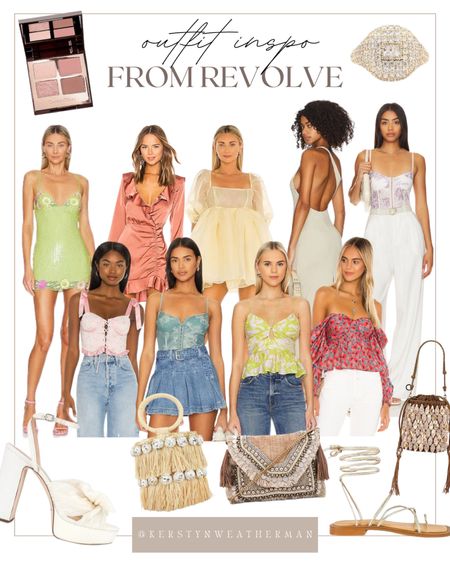 Revolve picks of the day ✨ 

Love these outfits to pair for summer and spring outfits! 

Few cute wedding guest dress options too!


Regency revival, bows, corset tops, florals for spring, galas, drop waistline, bow accessories 

#LTKStyleTip #LTKWedding #LTKFestival