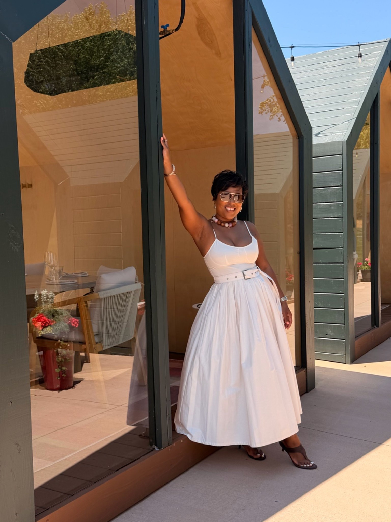 A recent winery visit in this spring dress (old) but I linked others. A spring midi dress was perfect for the day accessorized with a colorful bauble necklace

Summer midi dress

#LTKootd #LTKSeasonal #LTKOver40
