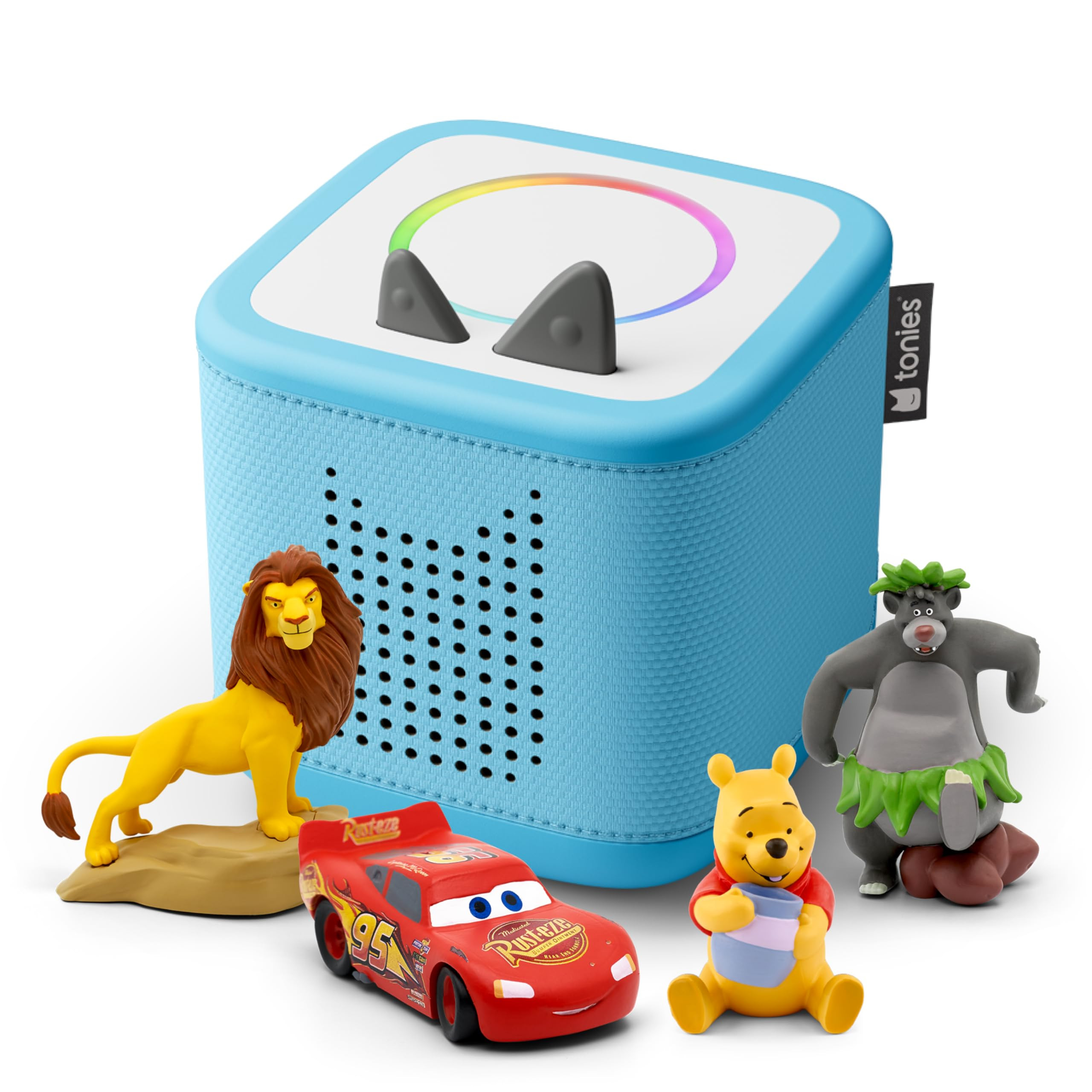 Toniebox 2 Audio Player Disney Bundle for Kids 3+ with Lightning McQueen, Simba, Winnie The Pooh,... | Amazon (US)