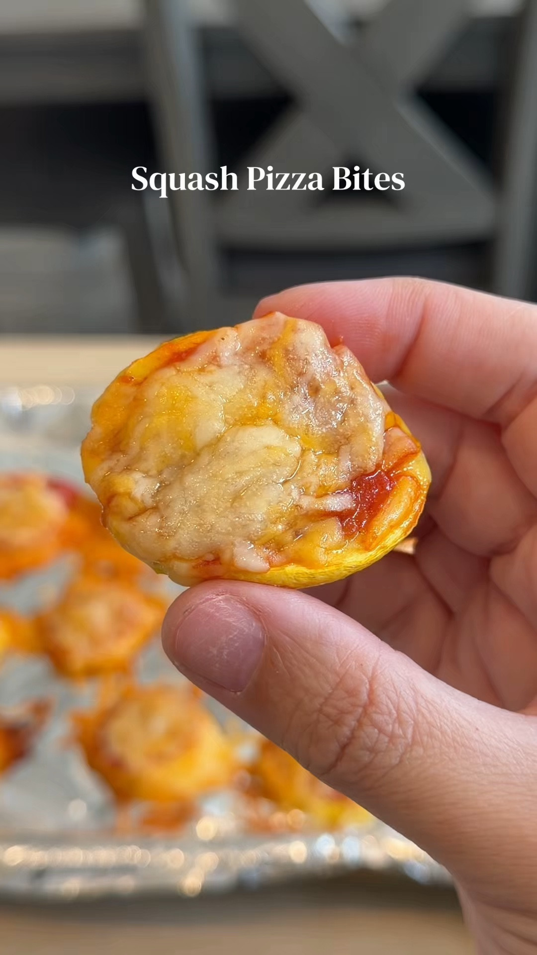 Low carb pizza hack you NEED 🍕 

Ingredients:

* 2 squash (sliced into rounds)
* ½ cup marinara sauce
* 1 cup shredded cheese
* Pepperoni (optional)

Directions:

1. Slice squash into rounds.
2. Place on baking sheet.
3. Add sauce, cheese, toppings.
4. Bake at 375°F for 10–12 mins.

#lowcarbrecipes #healthyfoodideas #quickmeals #easycooking #foodhacks 

#LTKfoodie #LTKHome #LTKmomlife
