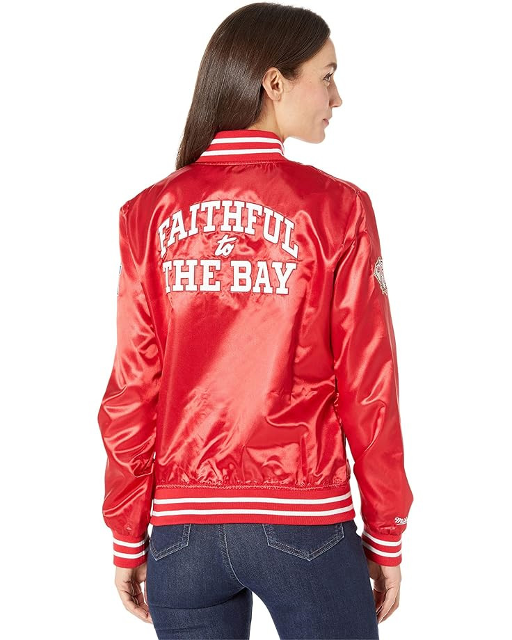 Mitchell & Ness NFL Lightweight Satin Jacket 49ers | Zappos