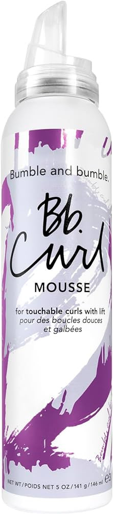 Bumble and bumble. Curl Hair Mousse | Anti Frizz | For Touchable Curls with Lift | Curly, Wavy | ... | Amazon (US)