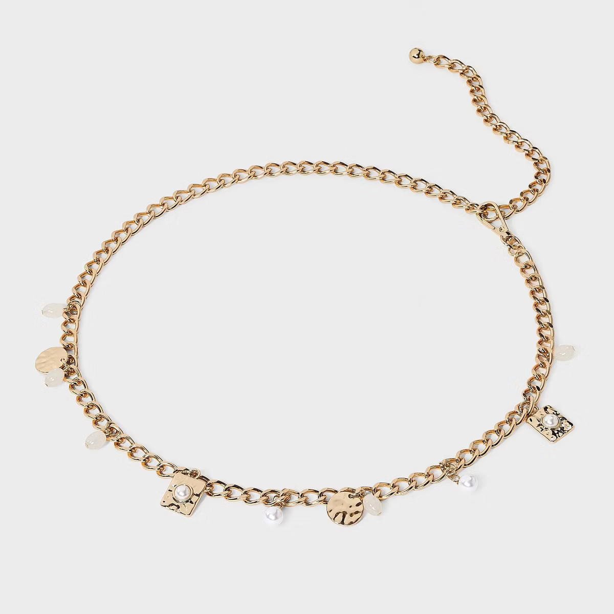 Chain Charm Belt - A New Day™ Gold | Target