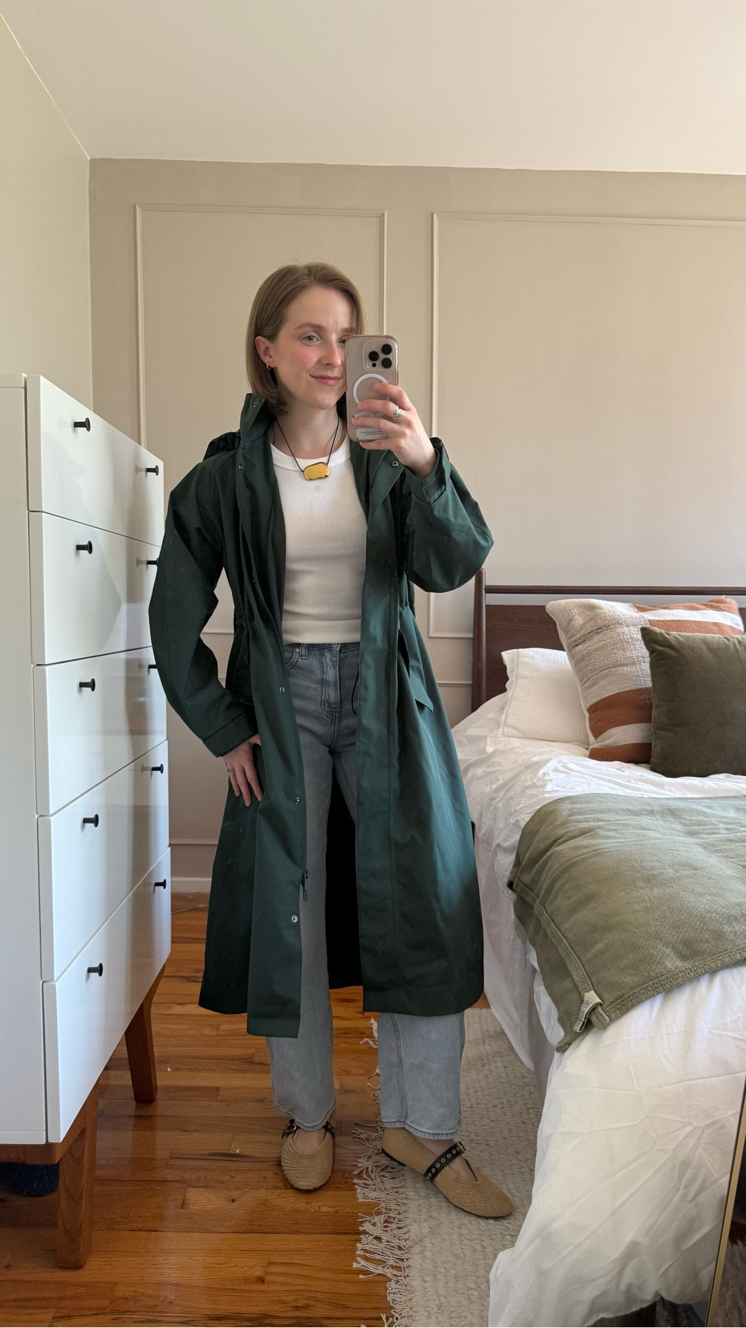 Grown up raincoat unlocked! Love the trench coat design
Waterproof, flexible material, and cinches at the waist Quince 365 day returns and free shipping 
Wearing xs
Jeans 25 


#LTKSaleAlert #LTKPetite #LTKootd