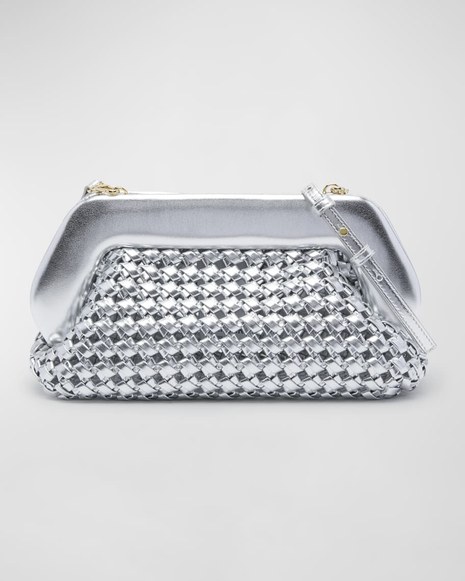 THEMOIRE Bios Knots Laminated Clutch Bag | Neiman Marcus