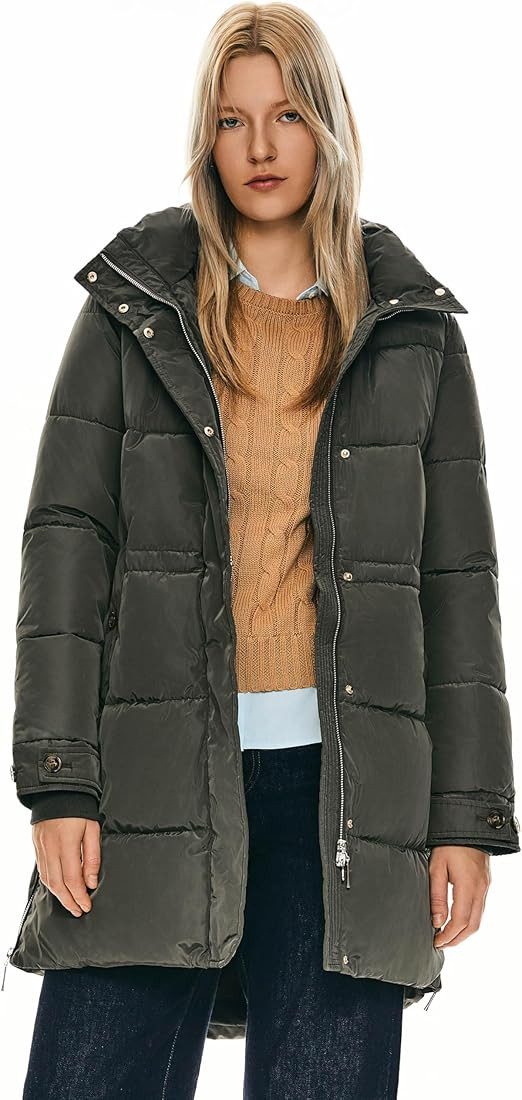 Orolay Women's Winter Thicken Puffer Coat Warm Jacket with Hood | Amazon (US)