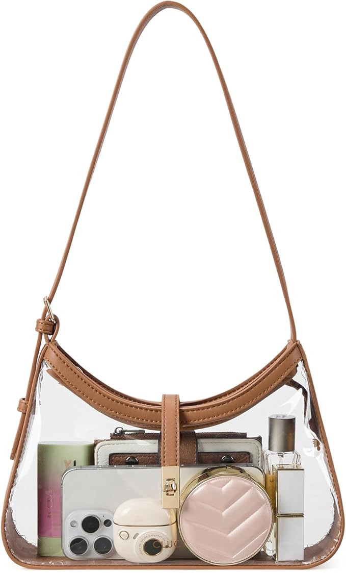 CLUCI Shoulder Bag for Women, Purses for Women, Handbag Hobo Bags Vegan Leather Crossbody Purse w... | Amazon (US)