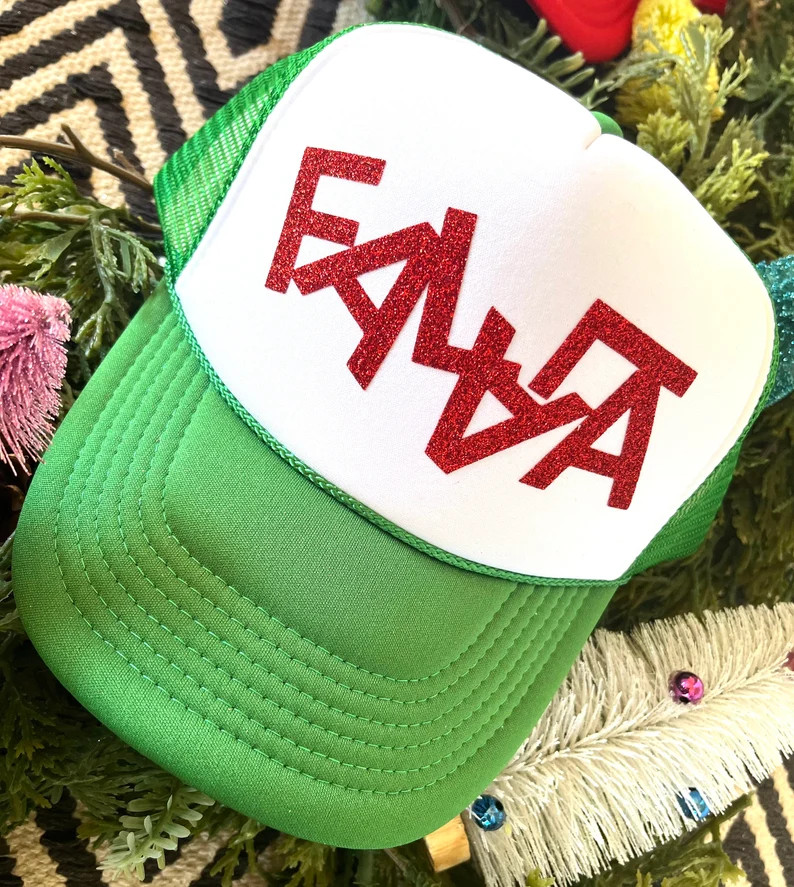 Happystack Christmas Trucker Hat Christmas Trucker Hat - Etsy | Etsy (US)
