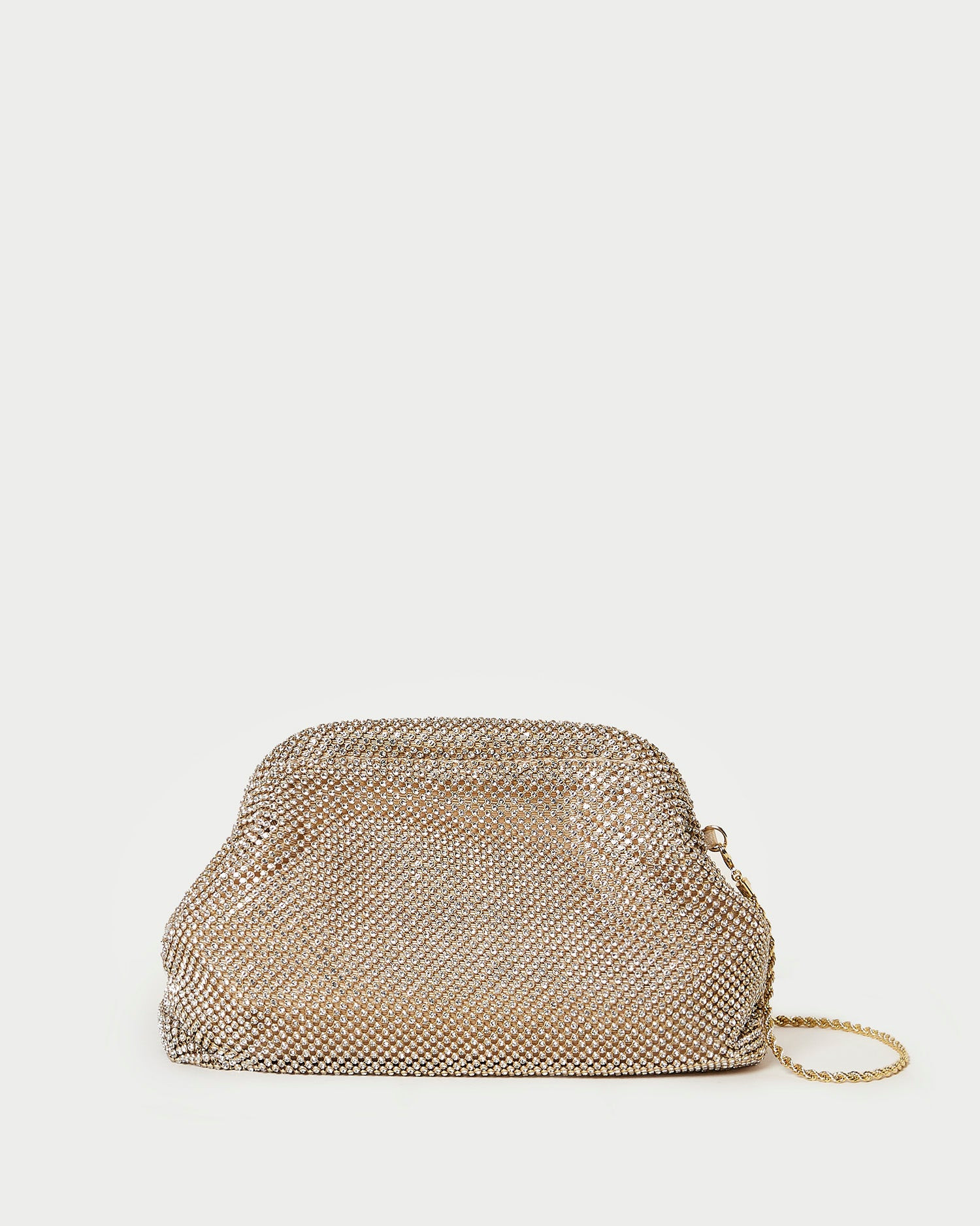 Doreen Gold Diamanté Frame Pouch | Loeffler Randall