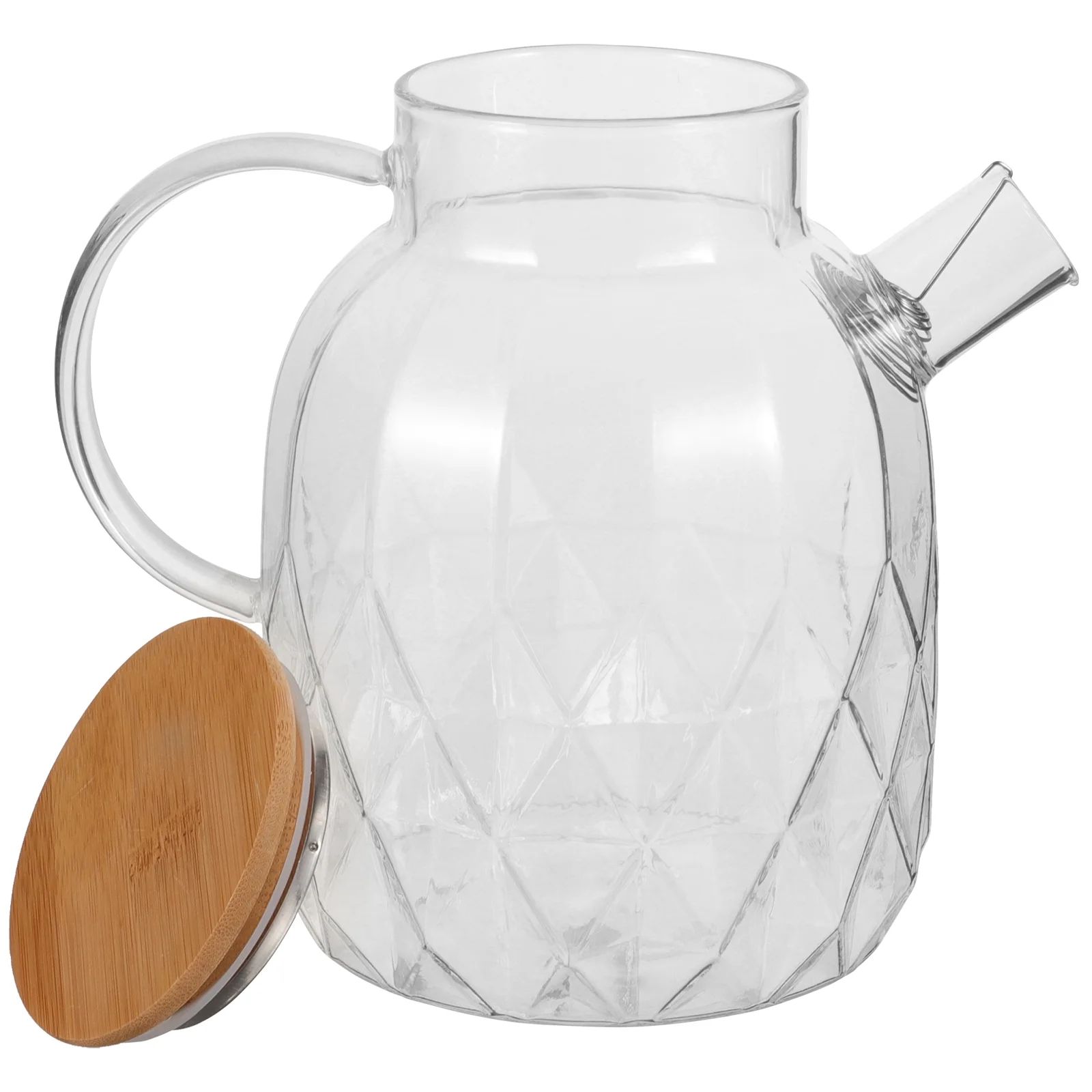 Water Jug Glass Cold Water Jug Household Tea Pitcher Water Carafe Glass Milk Jug Juice Jug | Walmart (US)
