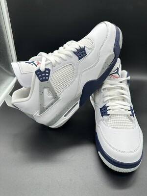 Nike Air Jordan 4 IV Midnight Navy Blue 2022 -  46 (EU) *NEW* US 12 RAR NEU | eBay DE