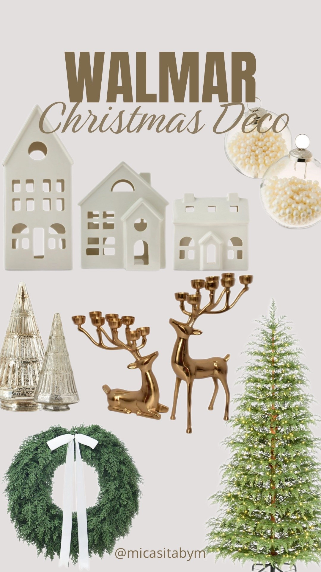 Christmas Deco #walmart #mytexahouse

#LTKSeasonal #LTKHome