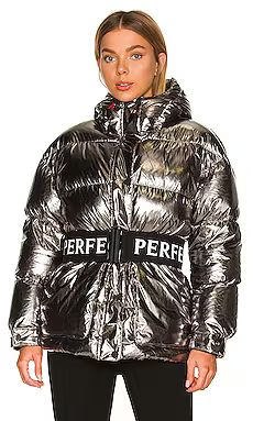Perfect Moment Over Size Parka II in Silver HP Foil from Revolve.com | Revolve Clothing (Global)