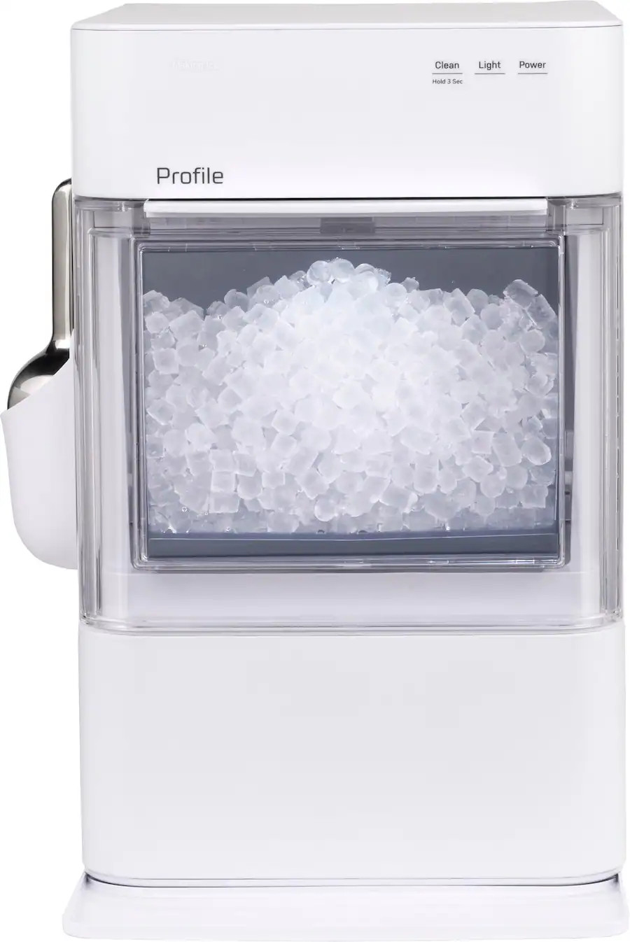 GE Profile - Opal 2.0 Ultra Nugget Ice Maker with Scale Inhibiting Filter - Stone White | Best Buy U.S.