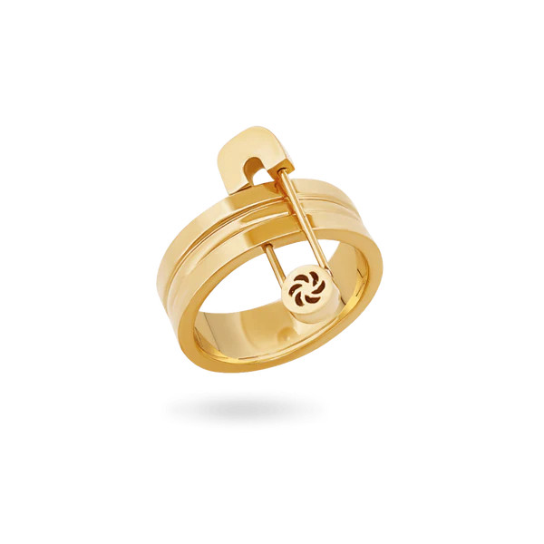 Safety Pin Eternity Ring | IceLink