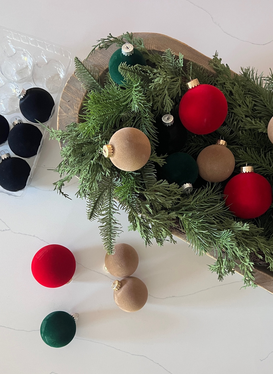 POV: You found a dupe to the viral Studio McGee x Target flocked ornaments and bonus… half off! 

#LTKhome #LTKSeasonal #LTKHolidaySale