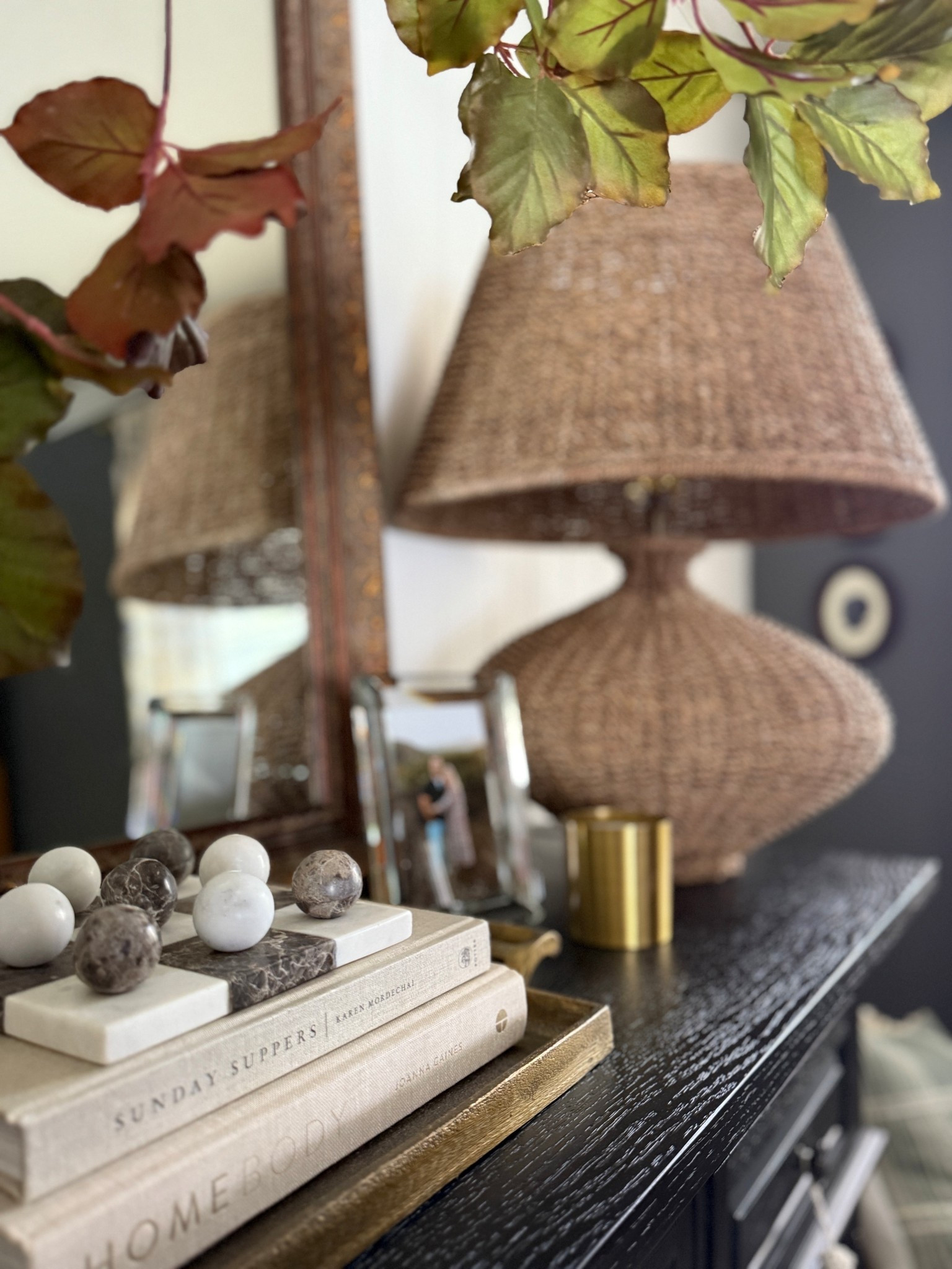 Fall moments in summer
Console table styling
Fall stems

#LTKSeasonal #LTKHome #LTKSaleAlert