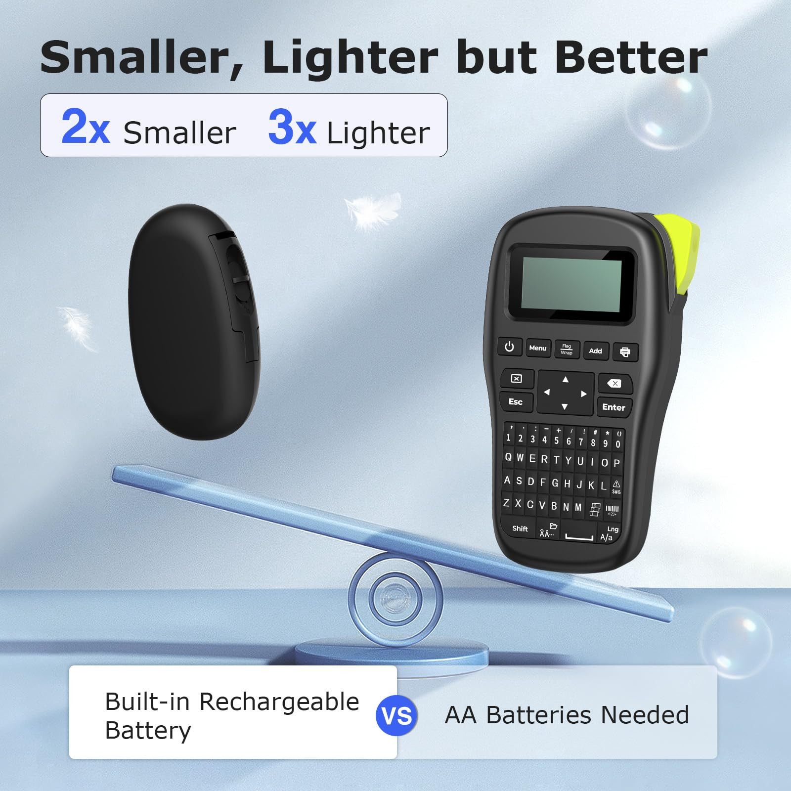 SUPVAN E10 Mini Bluetooth Label Maker Machine with Tape, Continuous Waterproof Label, Versatile A... | Amazon (UK)