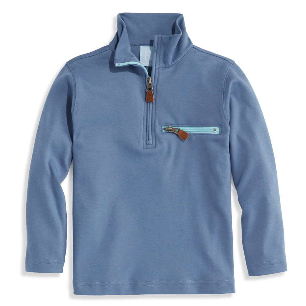 Pima Half Zip with Pocket | bella bliss 