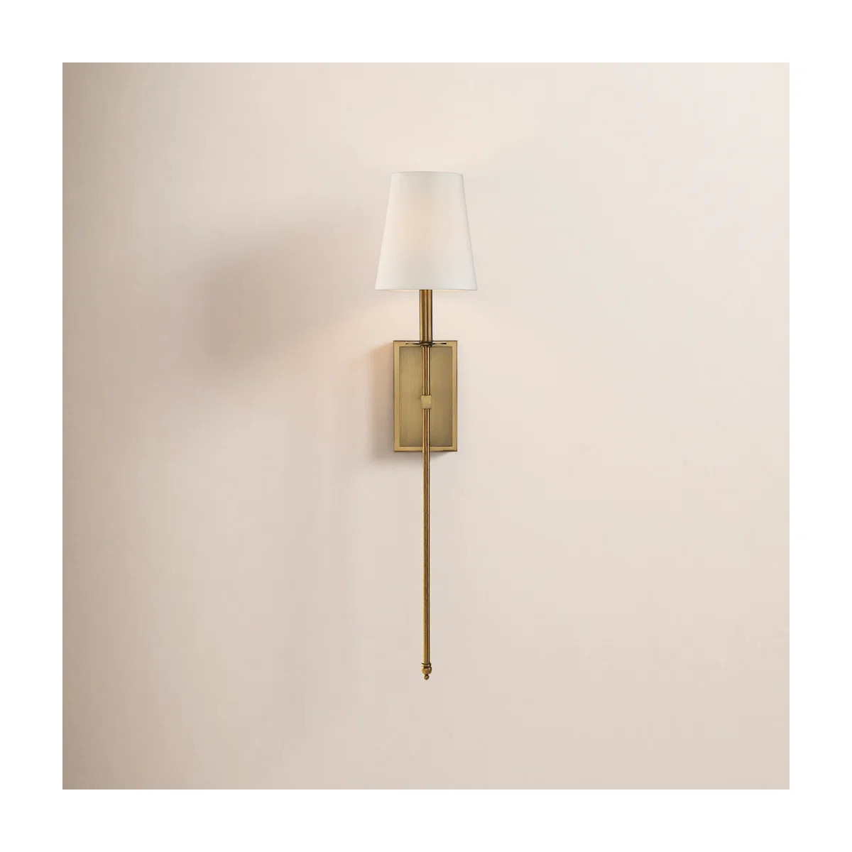 1-Light Wallchiere in Warm Brass | Wayfair North America