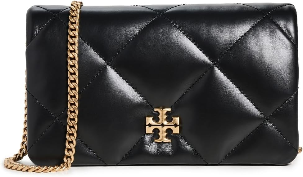 Tory Burch Women's Kira Diamond Quilt Chain Wallet | Amazon (US)
