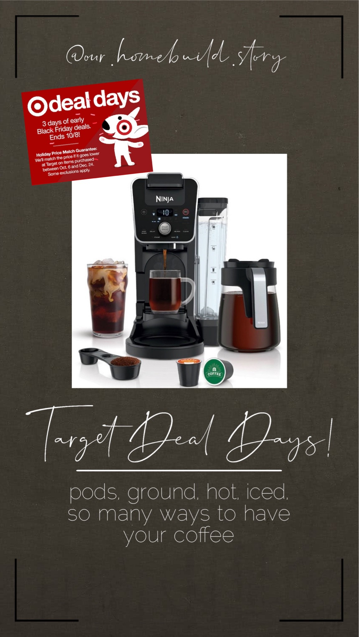 Ninja DualBrew Single-Serve & 12-Cup Drip Coffee Maker, Multicolor